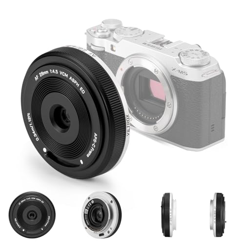 VILTROX 28mm F4.5 für Fuji Ultra-Thin Pancake Objektiv X-Mount Auto Focus 28 mm f/4.5 XF Chips-Size APS-C Weitwinkelobjektiv für Fujifilm VILTROX 28mm F4.5 für Fuji Ultra-Thin Pancake Objektiv X-Mount Auto Focus 28 mm f/4.5 XF Chips-Size APS-C Weitwinkelobjektiv für Fujifilm von VILTROX