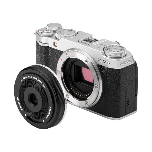 VILTROX 28mm f4.5 Pancake Objektiv Fuji x, AF 28mm f4.5 X Mount Objektiv für Fuji, Pancake Objektiv Fuji x Mount für Fuji X-T5 X-H2 X-T50 X-M5 X-T30 II X-Pro3 X-S20 X-E4 VILTROX 28mm f4.5 Pancake Objektiv Fuji x, AF 28mm f4.5 X Mount Objektiv für Fuji, Pancake Objektiv Fuji x Mount für Fuji X-T5 X-H2 X-T50 X-M5 X-T30 II X-Pro3 X-S20 X-E4 von VILTROX