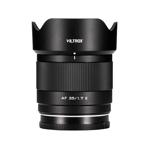 VILTROX 35mm F1.7 APS-C Kameraobjektiv Autofokus Leichtgewicht Objektiv (for Sony E) von VILTROX