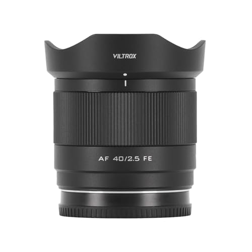 VILTROX 40 mm F2,5 Autofokus-Vollformat-Kameraobjektiv für Sony E-Mount, leicht, tragbar, große Blende von VILTROX
