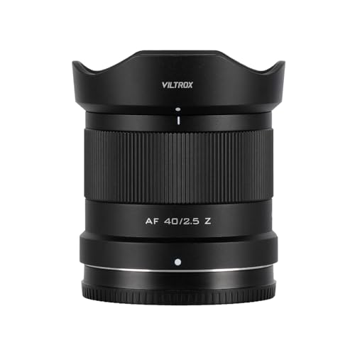 VILTROX 40mm F2.5 Autofokus Vollformat Kameraobjektiv für Nikon Z-Mount Leichtgewicht Portable Große Blende von VILTROX