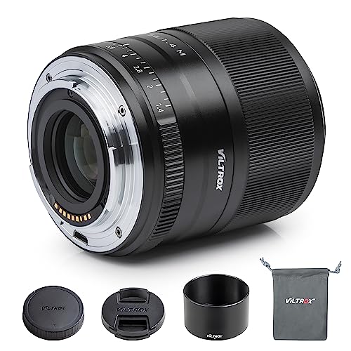 VILTROX 56mm F1.4 f/1.4 STM Autofokus Objektiv, große Blende, AF APC-S Portrait Prime Objektiv, kompatibel mit Canon EOS EF-M Mount spiegellose Kameras M10 M100 M200 M3 M5 M50 M6 M6 II VILTROX 56mm F1.4 f/1.4 STM Autofokus Objektiv, große Blende, AF APC-S Portrait Prime Objektiv, kompatibel mit Canon EOS EF-M Mount spiegellose Kameras M10 M100 M200 M3 M5 M50 M6 M6 II von VILTROX