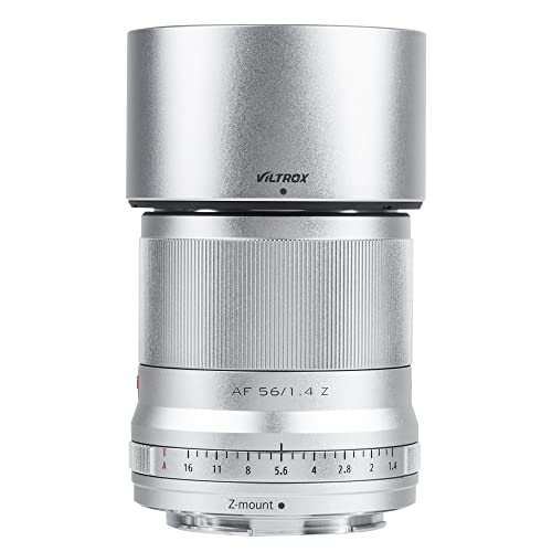 VILTROX 56mm f/1.4 F1.4 APS-C Objektiv für Nikon Z-Mount Autofokus Großer Blende mit STM Motorunterstützung Eye-AF Prime Objektiv Kompatibel für Nikon Z-Mount Kamera Z5 Z50 Z6 Z6II Z7 ZII VILTROX 56mm f/1.4 F1.4 APS-C Objektiv für Nikon Z-Mount Autofokus Großer Blende mit STM Motorunterstützung Eye-AF Prime Objektiv Kompatibel für Nikon Z-Mount Kamera Z5 Z50 Z6 Z6II Z7 ZII von VILTROX