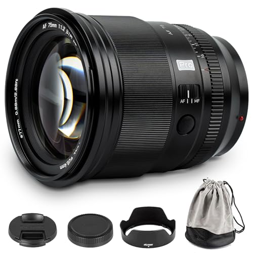 VILTROX 75mm f/1.2 F1.2 XF Halterung Ultra Weitwinkel Autofokus Objektiv mit Augen AF Gesichtserkennung Entwickelt für Fuji X-Mount Kameras X-A7 X-S10 X-T200 X-T100 X-T20 X-T30 X-T4 X-E2 X-E2S X-E4 VILTROX 75mm f/1.2 F1.2 XF Halterung Ultra Weitwinkel Autofokus Objektiv mit Augen AF Gesichtserkennung Entwickelt für Fuji X-Mount Kameras X-A7 X-S10 X-T200 X-T100 X-T20 X-T30 X-T4 X-E2 X-E2S X-E4 von VILTROX
