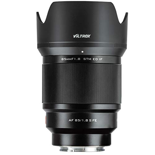 VILTROX 85 mm F/1.8 F1.8 Mark II STM Vollrahmen 85 mm f1.8 II für AF Autofokus für Sony E-Mount Kamera A7III A7RIII A7SII A7II a6500 a6400 a6300 VILTROX 85 mm F/1.8 F1.8 Mark II STM Vollrahmen 85 mm f1.8 II für AF Autofokus für Sony E-Mount Kamera A7III A7RIII A7SII A7II a6500 a6400 a6300 von VILTROX