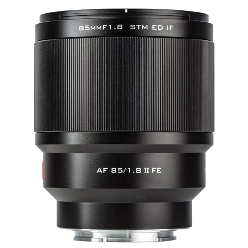 VILTROX 85mmFE F1.8f/1.8 Autofokus Vollformat Kameraobjektiv, Geeignet für Sony A7 A7R A7C A7III A7RIII A5100 A6100 A6500 A6600 E-Mount Kameras Objektiv VILTROX 85mmFE F1.8f/1.8 Autofokus Vollformat Kameraobjektiv, Geeignet für Sony A7 A7R A7C A7III A7RIII A5100 A6100 A6500 A6600 E-Mount Kameras Objektiv von VILTROX