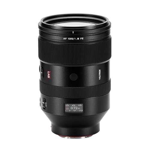 Viltrox AF 135mm F1.8 LAB FE Vollformat-Objektiv für Sony E-Mount, Dual Floating Focus 135mm f/1.8 HyperVCM Motor Teleobjektiv für Sony E-Mount Viltrox AF 135mm F1.8 LAB FE Vollformat-Objektiv für Sony E-Mount, Dual Floating Focus 135mm f/1.8 HyperVCM Motor Teleobjektiv für Sony E-Mount von VILTROX