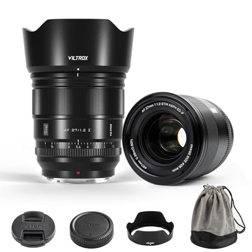 VILTROX AF 27mm/1.2Pro Z Mount APS-C AF Autofokus Prime Weitwinkelobjektiv Objektiv STM für Nikon Z-Mount Kameras Z9 Z8 Z7 Z6 Z5 Z50 Z30 ZFC VILTROX AF 27mm/1.2Pro Z Mount APS-C AF Autofokus Prime Weitwinkelobjektiv Objektiv STM für Nikon Z-Mount Kameras Z9 Z8 Z7 Z6 Z5 Z50 Z30 ZFC von VILTROX