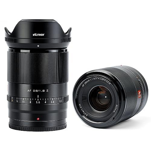 VILTROX AF 28mm F1.8 Vollformat Weitwinkel Objektiv Prime Autofokus für Nikon Z-Mount Z30 Z50 Zfc Z5 Z6 Z7 Z5II Z6II Z9 VILTROX AF 28mm F1.8 Vollformat Weitwinkel Objektiv Prime Autofokus für Nikon Z-Mount Z30 Z50 Zfc Z5 Z6 Z7 Z5II Z6II Z9 von VILTROX