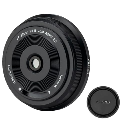 VILTROX AF 28mm F4.5 Vollformat Pancake Objektiv für Nikon Z, Autofokus Chips-Size Ultra-Thin Full Frame Objektiv für Nikon Z Mount Kameras VILTROX AF 28mm F4.5 Vollformat Pancake Objektiv für Nikon Z, Autofokus Chips-Size Ultra-Thin Full Frame Objektiv für Nikon Z Mount Kameras von VILTROX