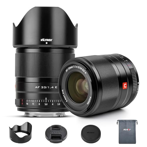 VILTROX AF 33mm F1.4 APS-C E Mount Autofokus Objektive für Sony E Mount Kamera Objektive Kompatibel mit Sony A6500 A6300 A6000 A6400 A6100 A5100 A6600 A7 A7R A7C A7II A7RII A7III A7RIII A7RIV A9 VILTROX AF 33mm F1.4 APS-C E Mount Autofokus Objektive für Sony E Mount Kamera Objektive Kompatibel mit Sony A6500 A6300 A6000 A6400 A6100 A5100 A6600 A7 A7R A7C A7II A7RII A7III A7RIII A7RIV A9 von VILTROX