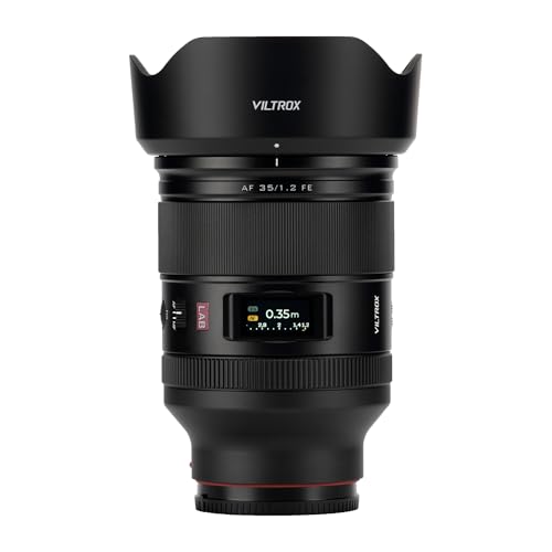 VILTROX AF 35mm F1.2 LAB Kameraobjektiv für Sony FE Vollformat Autofokus Große Blende VILTROX AF 35mm F1.2 LAB Kameraobjektiv für Sony FE Vollformat Autofokus Große Blende von VILTROX