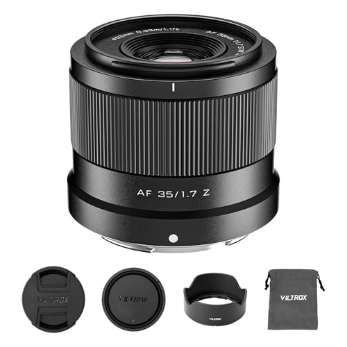 VILTROX AF 35mm F1.7 Objektiv für Nikon Z-Mount, f/1.7 APS-C Autofokus-Festbrennweite mit großer Blende, kompatibel mit Nikon Z-Mount-Kameras Z5, Z50, Z6, Z6II, Z7, Z7II, ZFC, Z30, Z9, Z8, ZF VILTROX AF 35mm F1.7 Objektiv für Nikon Z-Mount, f/1.7 APS-C Autofokus-Festbrennweite mit großer Blende, kompatibel mit Nikon Z-Mount-Kameras Z5, Z50, Z6, Z6II, Z7, Z7II, ZFC, Z30, Z9, Z8, ZF von VILTROX