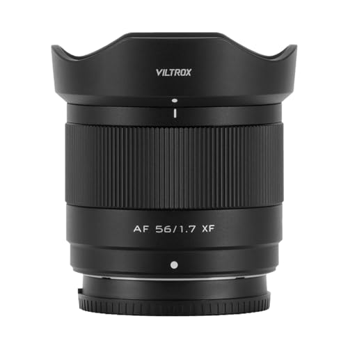 VILTROX AF 56mm F1.7 Kameraobjektiv für Fuji XF Mount APS-C Autofokus Leichtgewicht Kameraobjektiv mit großer Blendenöffnung von VILTROX