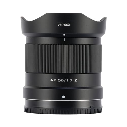 VILTROX AF 56mm F1.7 Kameraobjektiv für Nikon Z Mount APS-C Autofokus Leichtgewicht Kameraobjektiv mit großer Blendenöffnung von VILTROX
