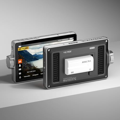 VILTROX DC-A1 2800nit Video Field Monitor, 7 inch Touchscreen Kamera Field Monitor mit Lüfter, 1920x1080, 4K HDMI in/Out, 170° Weitwinkel VILTROX DC-A1 2800nit Video Field Monitor, 7 inch Touchscreen Kamera Field Monitor mit Lüfter, 1920x1080, 4K HDMI in/Out, 170° Weitwinkel von VILTROX