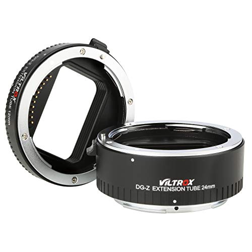 VILTROX DG-Z Objektiv Adapter Auto fokus Makro Verlängerungsring-Set 12mm + 24mm für Nikon Z Mount Z6 Z7 Z50 Spiegellose Kamera und Objektiv VILTROX DG-Z Objektiv Adapter Auto fokus Makro Verlängerungsring-Set 12mm + 24mm für Nikon Z Mount Z6 Z7 Z50 Spiegellose Kamera und Objektiv von VILTROX