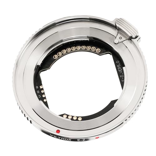VILTROX E-Z Objektiv Adapter, E-Mount Objektiv auf Z-Mount Kamera Autofokus Objektivadapter Kompatibel mit Sony E-Mount Objektiv auf spiegellosen Nikon Z-Mount Kameras Z5 Z50 Z6 Z6II Z7 Z7II Zfc VILTROX E-Z Objektiv Adapter, E-Mount Objektiv auf Z-Mount Kamera Autofokus Objektivadapter Kompatibel mit Sony E-Mount Objektiv auf spiegellosen Nikon Z-Mount Kameras Z5 Z50 Z6 Z6II Z7 Z7II Zfc von VILTROX