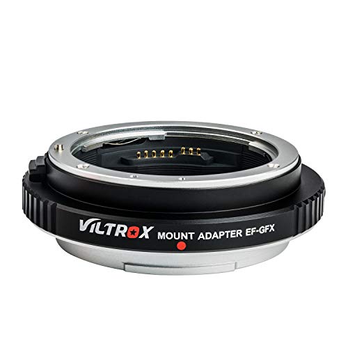 VILTROX EF-GFX Bajonettadapter,Autofokus Adapter Objektivadapter für Canon EOS EF/EF-S Objektiv auf Fujifilm GFX-Mount Kamera GFX 50S/50R/100 von VILTROX
