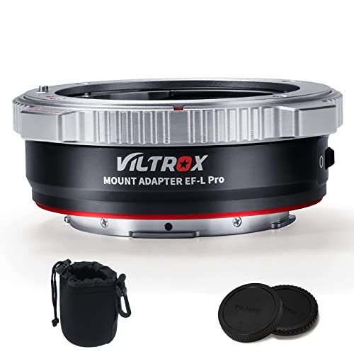 VILTROX EF-L Pro Bajonettadapter Autofokus Adapter Objektivadapter mit Sicheres Schloss für Canon EOS EF/EF-S Objektiv auf L-Mount Kamera Leica SL2/Lumix S1 S1H S5/Sigma FP L,Idee für großes Objektiv VILTROX EF-L Pro Bajonettadapter Autofokus Adapter Objektivadapter mit Sicheres Schloss für Canon EOS EF/EF-S Objektiv auf L-Mount Kamera Leica SL2/Lumix S1 S1H S5/Sigma FP L,Idee für großes Objektiv von VILTROX