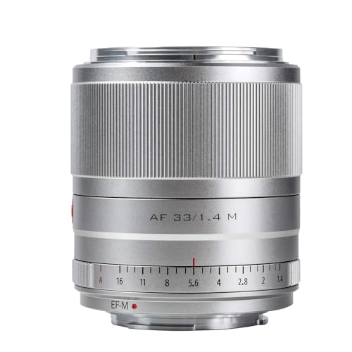 VILTROX EF-M 33mm F1.4 STM Objektiv AF Autofokus APS-C Kompaktes Porträt Objektiv mit großer Blende Kompatibel mit Canon EOS EF-M Mount spiegellose Kameras M3 M5 M6 M6II M10 M50 M50II M100 M200 VILTROX EF-M 33mm F1.4 STM Objektiv AF Autofokus APS-C Kompaktes Porträt Objektiv mit großer Blende Kompatibel mit Canon EOS EF-M Mount spiegellose Kameras M3 M5 M6 M6II M10 M50 M50II M100 M200 von VILTROX