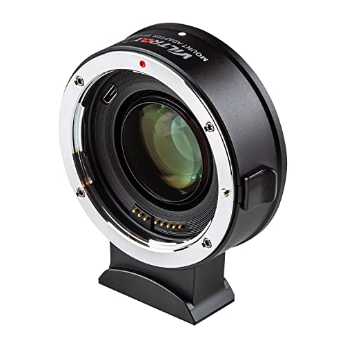 VILTROX EF-Z2 Autofokus Objektivadapter 0,71x Fokusreduzierer Speed Booster Adapter für Canon EF Objektiv auf Nikon Z Mount Spiegellose Kamera Z5 Z50 Z6 Z6II Z7 Z7II von VILTROX