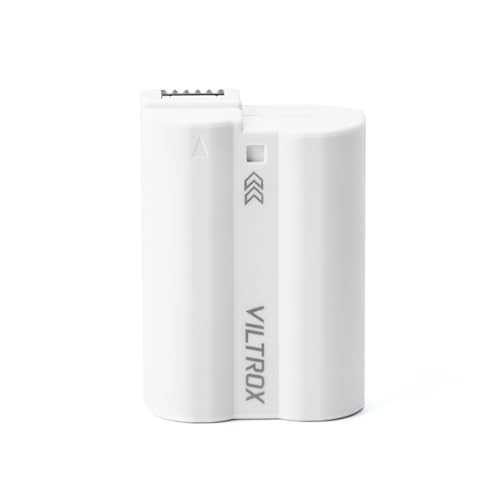 VILTROX EN-EL15C Kamera-Akku, 7.2V 2400mAh EL15C USB-C Akku, kompatibel mit Nikon Z7II Z 7 Z6II Z6 Z5 D850 D810 D780 D750 D7500 D7200, mit Anschlussabdeckung von VILTROX