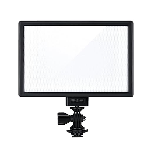 VILTROX L116T LED Video Licht Panel, Dimmbar, zweifarbig, 3300–5600 K, CRI95+, ultradünnes Panel-Kameralicht für Konferenz, Podcast, Live-Übertragung, Live-Streaming, Interview, Vlog-Beleuchtung VILTROX L116T LED Video Licht Panel, Dimmbar, zweifarbig, 3300–5600 K, CRI95+, ultradünnes Panel-Kameralicht für Konferenz, Podcast, Live-Übertragung, Live-Streaming, Interview, Vlog-Beleuchtung von VILTROX