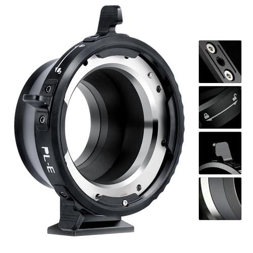 VILTROX PL-E-Objektivadapter, Objektivkonverterring Kameraobjektivadapterring Kompatibel mit PL-Objektiv zu Sony E/NEX-Mount-Kameras A7S3/FS7/5/FX9 /A7R4/R3/a-Serie/Nex-Serie VILTROX PL-E-Objektivadapter, Objektivkonverterring Kameraobjektivadapterring Kompatibel mit PL-Objektiv zu Sony E/NEX-Mount-Kameras A7S3/FS7/5/FX9 /A7R4/R3/a-Serie/Nex-Serie von VILTROX