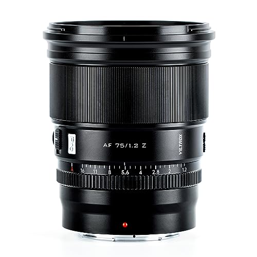 VILTROX PRO 75 mm f/1.2 APS-C Autofocus Camera Lens,Suitable for Nikon Z9/Z8/Z7/Z6/Z5/Z50/Z30/ZFC Nikon Z Mount Cameras Lens VILTROX PRO 75 mm f/1.2 APS-C Autofocus Camera Lens,Suitable for Nikon Z9/Z8/Z7/Z6/Z5/Z50/Z30/ZFC Nikon Z Mount Cameras Lens von VILTROX