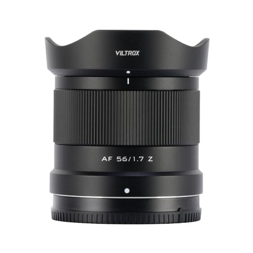 Viltrox 56mm F1.7 Autofokus-Porträtobjektiv, kompatibel mit APS-C Nikon Z-Mount spiegellosen Kameras Z fc Z50 Z5 Z6 Z7 Z6II Z7II Z9 Viltrox 56mm F1.7 Autofokus-Porträtobjektiv, kompatibel mit APS-C Nikon Z-Mount spiegellosen Kameras Z fc Z50 Z5 Z6 Z7 Z6II Z7II Z9 von VILTROX