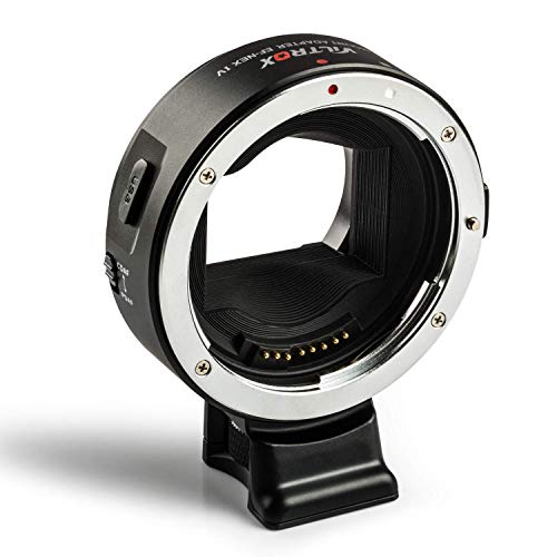 Viltrox Autofokus Objektiv Adapter EF-NEX IV für Canon EF/EF-S Objektiv an Sony E-Mount DSLR Kamera, schneller CDAF/PDAF Objektivadapter A9 A7RIII A7RII A7III A7II A6300 A6400 A6500 von VILTROX