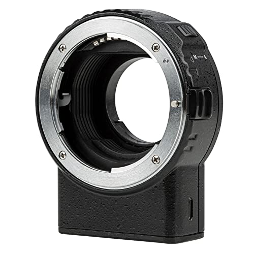 Viltrox NF-M1 Adapter Autofokus Objektivadapter mit AF/MF, kompatibel mit Nikon F-Mount Objektiv auf M43 Mount Kamera Panasonic Olympus GH4 GH5 E-M10 E-M5 von VILTROX