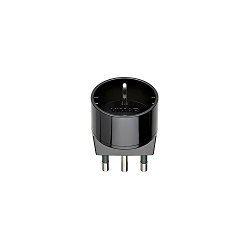 VIMAR 0 a00303 N Netzstecker-Adapter für Steckdose Schwarz von VIMAR