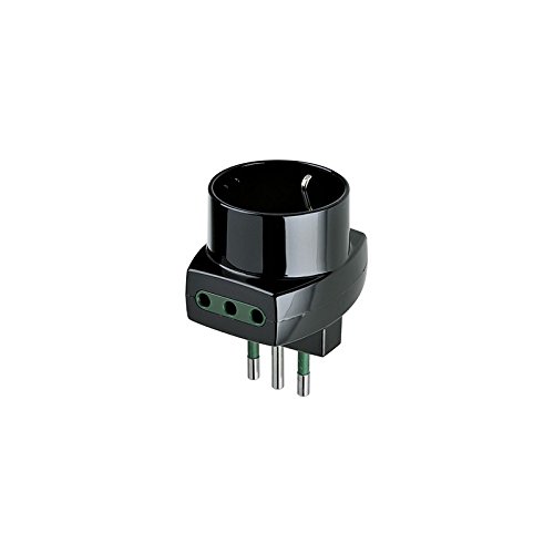 VIMAR 0 a00322 N Netzstecker-Adapter für Steckdose Schwarz von VIMAR