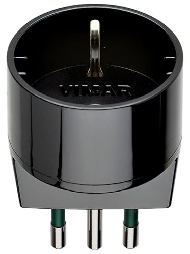 VIMAR Zwischenstecker S11 Buchse P30 schwarz - 00302 VIMAR Zwischenstecker S11 Buchse P30 schwarz - 00302 von VIMAR