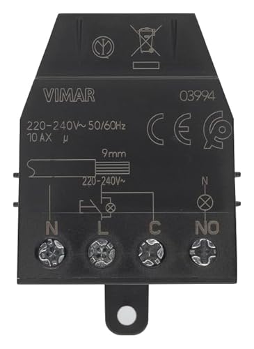 Vimar 03994 Relaismodul 4 Impulsklemmen Quid 10AX von VIMAR