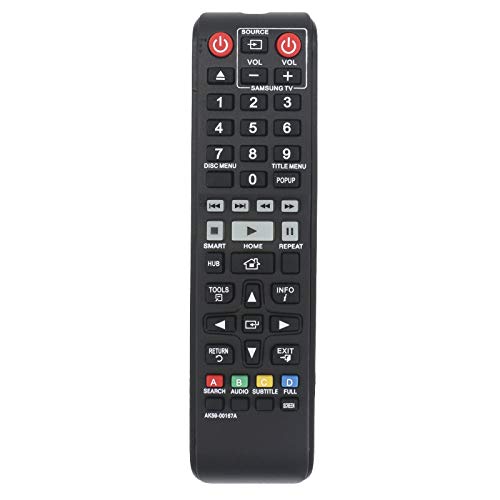 AK5900167A Ersatz Fernbedienung - VINABTY AK5900167A Blu-ray Fernbedienung passt für SAMSUNG BLU-RAY Player BD-F6500 BD-F7500 BD-H6500 BD-C7900 BD-C5500 BD-F6500/XU BD-F7500/XU BD-F6700 Remote Control AK5900167A Ersatz Fernbedienung - VINABTY AK5900167A Blu-ray Fernbedienung passt für SAMSUNG BLU-RAY Player BD-F6500 BD-F7500 BD-H6500 BD-C7900 BD-C5500 BD-F6500/XU BD-F7500/XU BD-F6700 Remote Control von VINABTY
