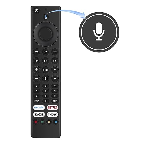 ALD187R-1 Ersatz Fernbedienung - VINABTY Neu ALD187R 1 ErsatzFernbedienung passt für homeX UA43FT5505 TV für GRUNDIG TV 43/55/65VOE71 TV Edition Fernseher Remote Controller von VINABTY