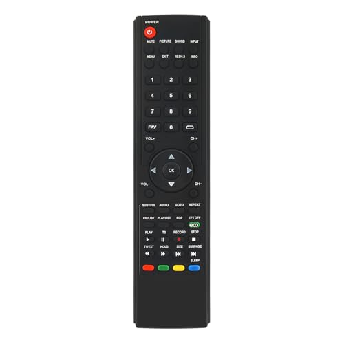 Ersetzte Fernbedienung Passend für BlusensTV RC034,RC044, RC054, H325.26P, H325-B26A-1111898,H305-HNCRST-2B-22P-SP-1111785 von VINABTY