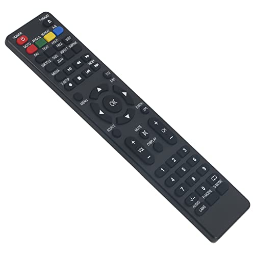 Ersetzte Universal Fernbedienung Passend für JTC/Jay-Tech GPRC15926 Tech TV Ultra HD Smart TV 2040C, 2040TT,s32h5351j,s65u65129m,DVB-821510,LTV-215KL,2032DTT, PDVB-PM13209HCATS Ersetzte Universal Fernbedienung Passend für JTC/Jay-Tech GPRC15926 Tech TV Ultra HD Smart TV 2040C, 2040TT,s32h5351j,s65u65129m,DVB-821510,LTV-215KL,2032DTT, PDVB-PM13209HCATS von VINABTY