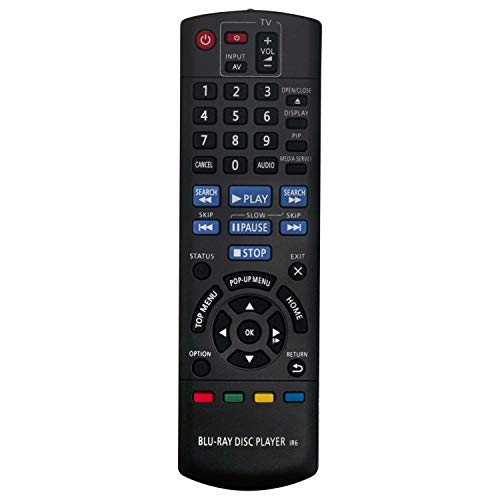 N2QAYB000577 Ersatz Fernbedienung - VINABTY N2QAYB000577 Ersatz-Fernbedienung für Panasonic N2QAYB000577 Blu-Ray DVD Player DMP-BD75EB DMP-BD75 Remote Controller N2QAYB000577 Ersatz Fernbedienung - VINABTY N2QAYB000577 Ersatz-Fernbedienung für Panasonic N2QAYB000577 Blu-Ray DVD Player DMP-BD75EB DMP-BD75 Remote Controller von VINABTY