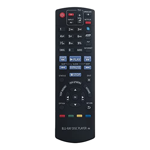 N2QAYB000723 Ersatz Fernbedienung - VINABTY N2QAYB 000723 Fernbedienung für Panasonic Blu-Ray DVD-Player DMP-BDT120EB DMP-BDT220EB DMP-BDT120 DMP-BDT220 DMPBDT120 DMPBDT220 DMPBDT220EB Remote Control N2QAYB000723 Ersatz Fernbedienung - VINABTY N2QAYB 000723 Fernbedienung für Panasonic Blu-Ray DVD-Player DMP-BDT120EB DMP-BDT220EB DMP-BDT120 DMP-BDT220 DMPBDT120 DMPBDT220 DMPBDT220EB Remote Control von VINABTY