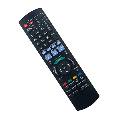 N2QAYB000986 N2QAYB000977 N2QAYB000980 N2QAYB000982 Ersatz-Fernbedienung -VINABTY-Fit für Panasonic Blu-ray Disc Player HDD Recorder Fernbedienung DMR-BCT845 DMR-BCT940 DMR-BST845 DMR-BST940 DMR-BCT84 N2QAYB000986 N2QAYB000977 N2QAYB000980 N2QAYB000982 Ersatz-Fernbedienung -VINABTY-Fit für Panasonic Blu-ray Disc Player HDD Recorder Fernbedienung DMR-BCT845 DMR-BCT940 DMR-BST845 DMR-BST940 DMR-BCT84 von VINABTY