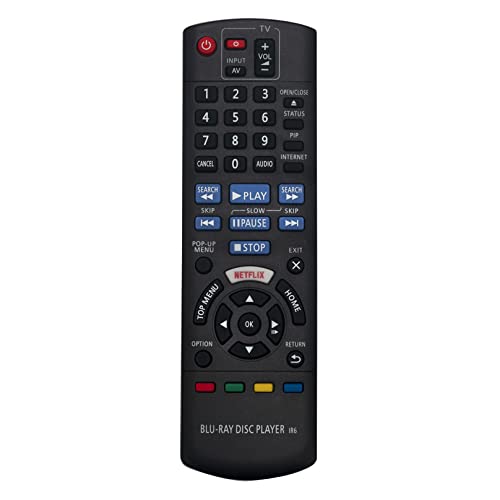 N2QAYB001029 Ersatz-Fernbedienung -VINABTY-Fit für Panasonic Blu Ray Disc Player N2QAYB001029 Fernbedienung DMP-BD83 DMP-BD833 DMP-BDT165EF DMP-BDT167EG DMP-BD833EGK N2QAYB001029 Ersatz-Fernbedienung -VINABTY-Fit für Panasonic Blu Ray Disc Player N2QAYB001029 Fernbedienung DMP-BD83 DMP-BD833 DMP-BDT165EF DMP-BDT167EG DMP-BD833EGK von VINABTY