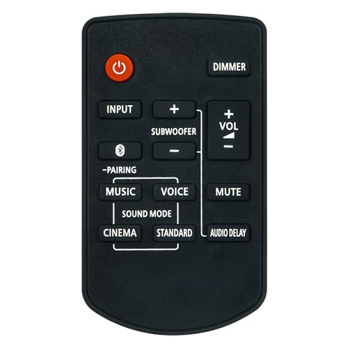 N2QAYC000119 VINABTY Ersetzen Sie die Fernbedienung Fit für Panasonic Home Theater TV Soundbar Sound Bar Audio System SC-SB1EB-K SC-SB1EG-K SC-SB10EG-K SC-SB1 SC-SB10 von VINABTY