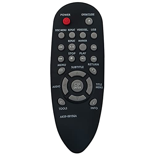 Neu AK59-00156A Ersatz Fernbedienung - VINABTY AK5900156A DVD Player ErsatzFernbedienung passt für Samsung DVD-E360 DVDE360 AK59-00156A AK5900156A AK59 00156A Remote Controller von VINABTY