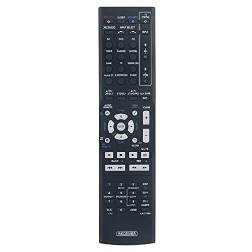 Neu AXD7690 Ersatz Fernbedienung - VINABTY AXD7690 Receiver ErsatzFernbedienung passt für Pioneer Receiver AXD7690 VSX-1016V-K VSX-1124-K Remote Controller von VINABTY