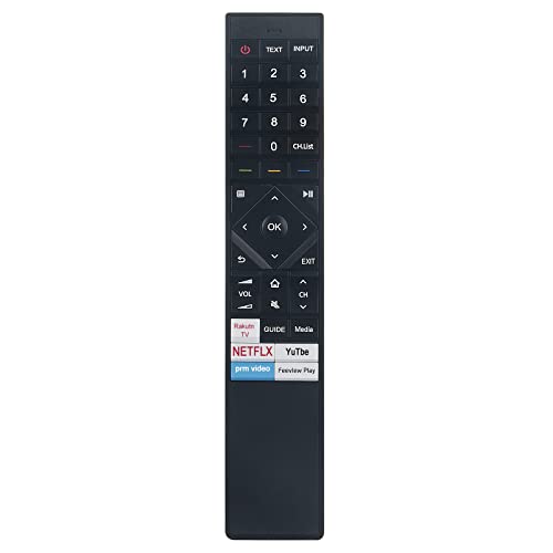 Neu ERF3B72H IR ErsatzFernbedienung - ERF3B72H TV Fernbedienung Ersatz für HISENSE ERF3B72H TV 50U7QF 50U7QFTUK 50AE7400FTUK 55U7QFTUK 65U7QFTUK Remote Controller von VINABTY