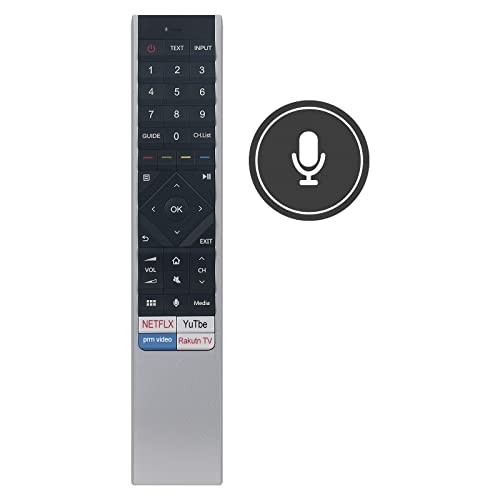 Neu ERF6A64 Fernbedienung Ersatz ERF6A64 TV Ersatz Fernbedienung für HISENSE TV ERF6A64 HT267138 65U8QF 88L5VG Remote Controller von VINABTY